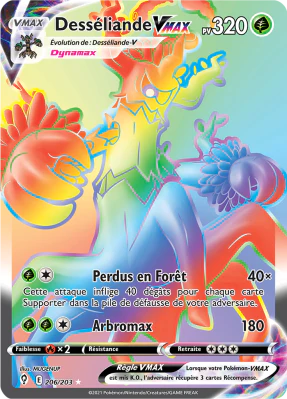 206/203 - Desseliande Vmax - EB7 Evolution Celeste