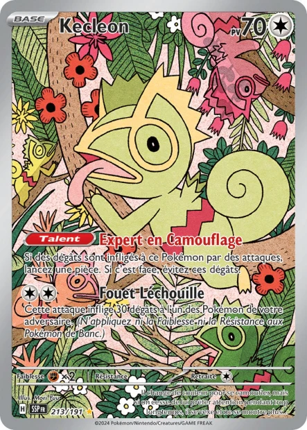 213/191 - Kecleon - EV8 Ătincelles DĂ©ferlantes
