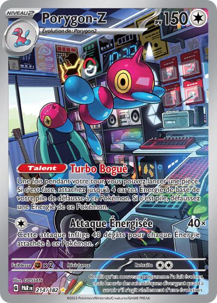 214/182 - Porygon-Z - EV4 Faille Paradoxe