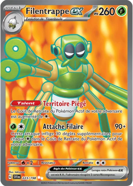 223/198 - Filentrappe ex - EV01 Écarlate et Violet
