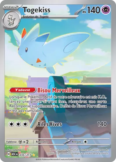 235/217 - Togekiss - ME2.5 Héros Transcendants
