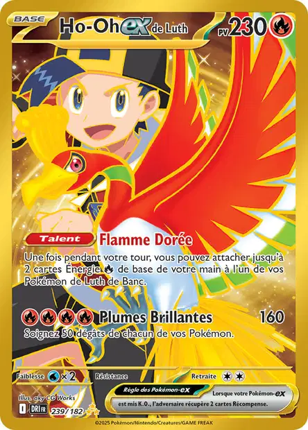 239/182 - Ho-oh ex de Luth - EV10 Rivalités Destinées
