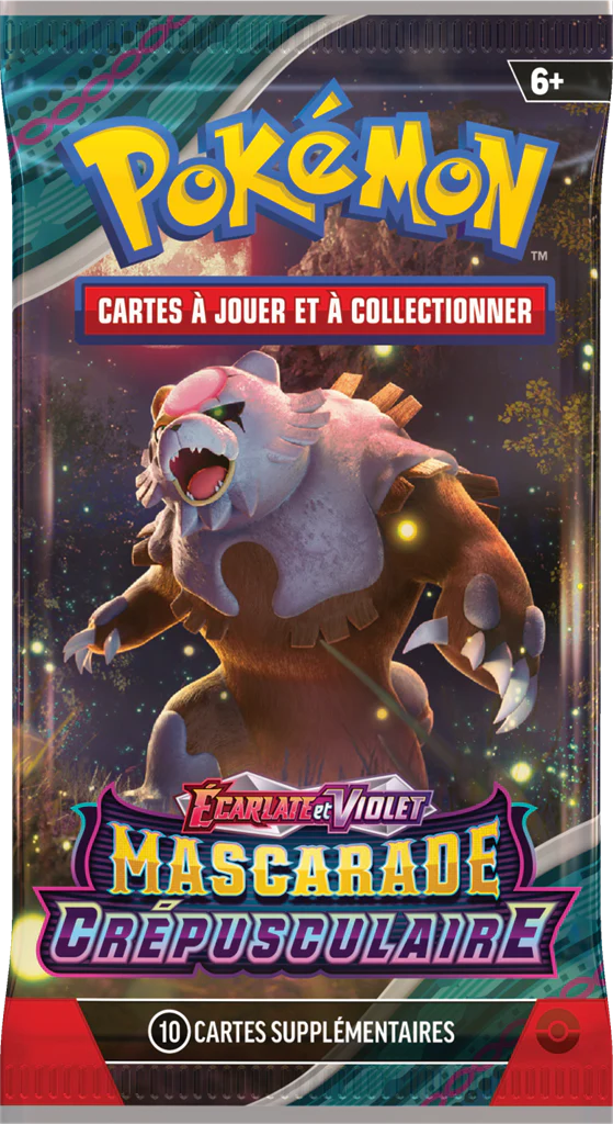 Booster en loose - EV06 Ecarlate et Violet - Mascarade Crépusculaire 🇫🇷 (illustration aléatoire) - Image 3