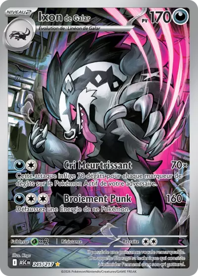 245/217 - Ixon de galar - ME2.5 Héros Transcendants