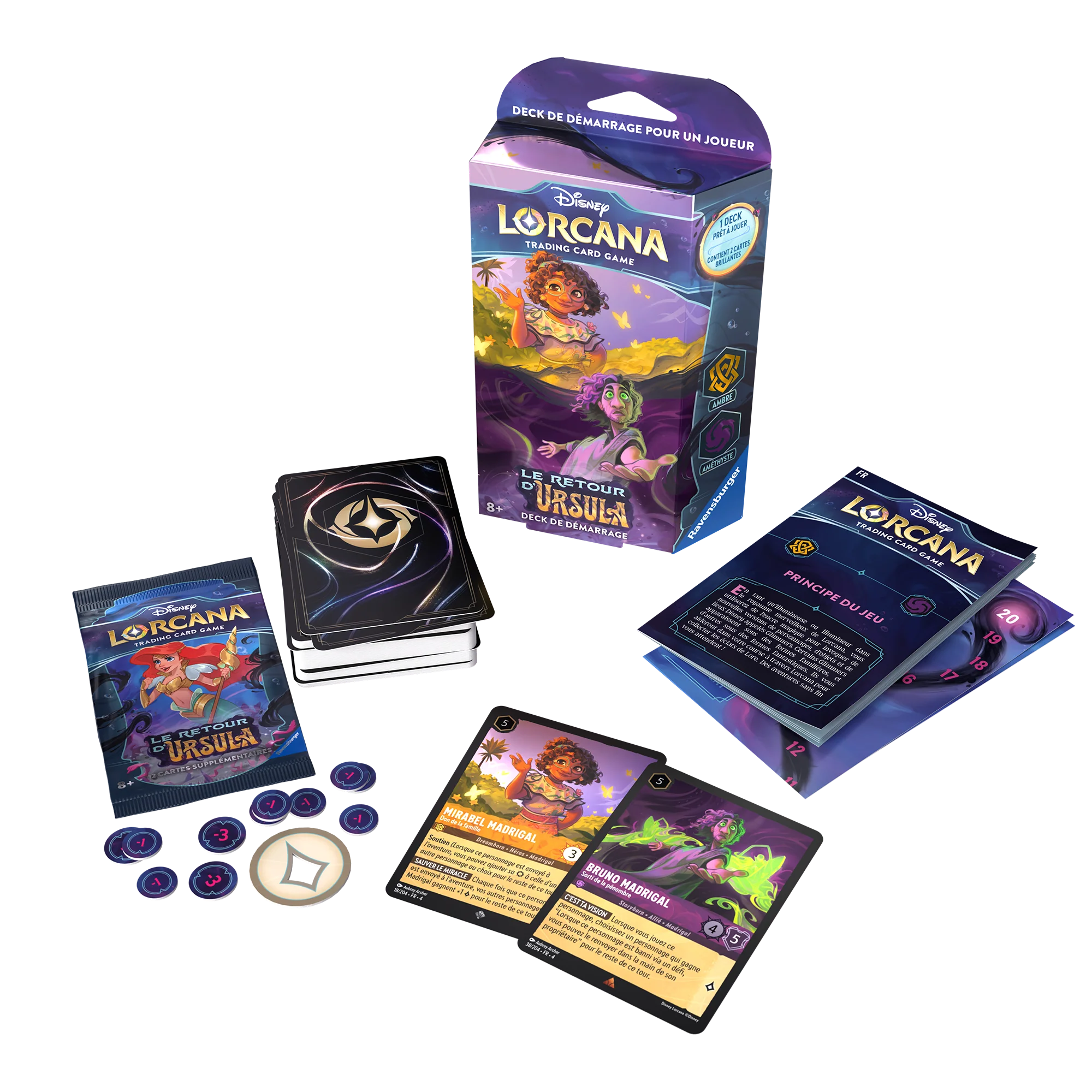 Duo Deck de Démarrage - Disney Lorcana - Chapitre 4 - Le retour d'Ursula 🇫🇷 - Image 3