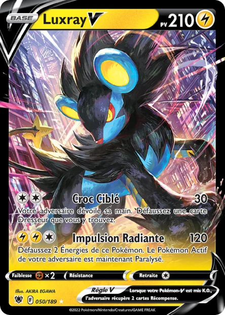 050/189 - Luxray-V - EB10 Astres Radieux