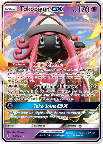 60/145 - Tokopiyon GX - EB7.5 Célébrations