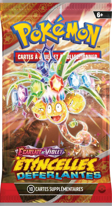 Booster en loose - Écarlate et Violet - Etincelles Déferlantes EV08 🇫🇷 (illustration aléatoire) - Image 4