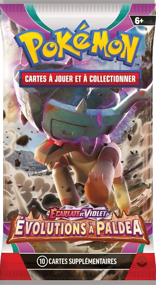 Booster en loose - EV02 Ecarlate et Violet - Evolution Paldea 🇫🇷 (illustration aléatoire) - Image 2