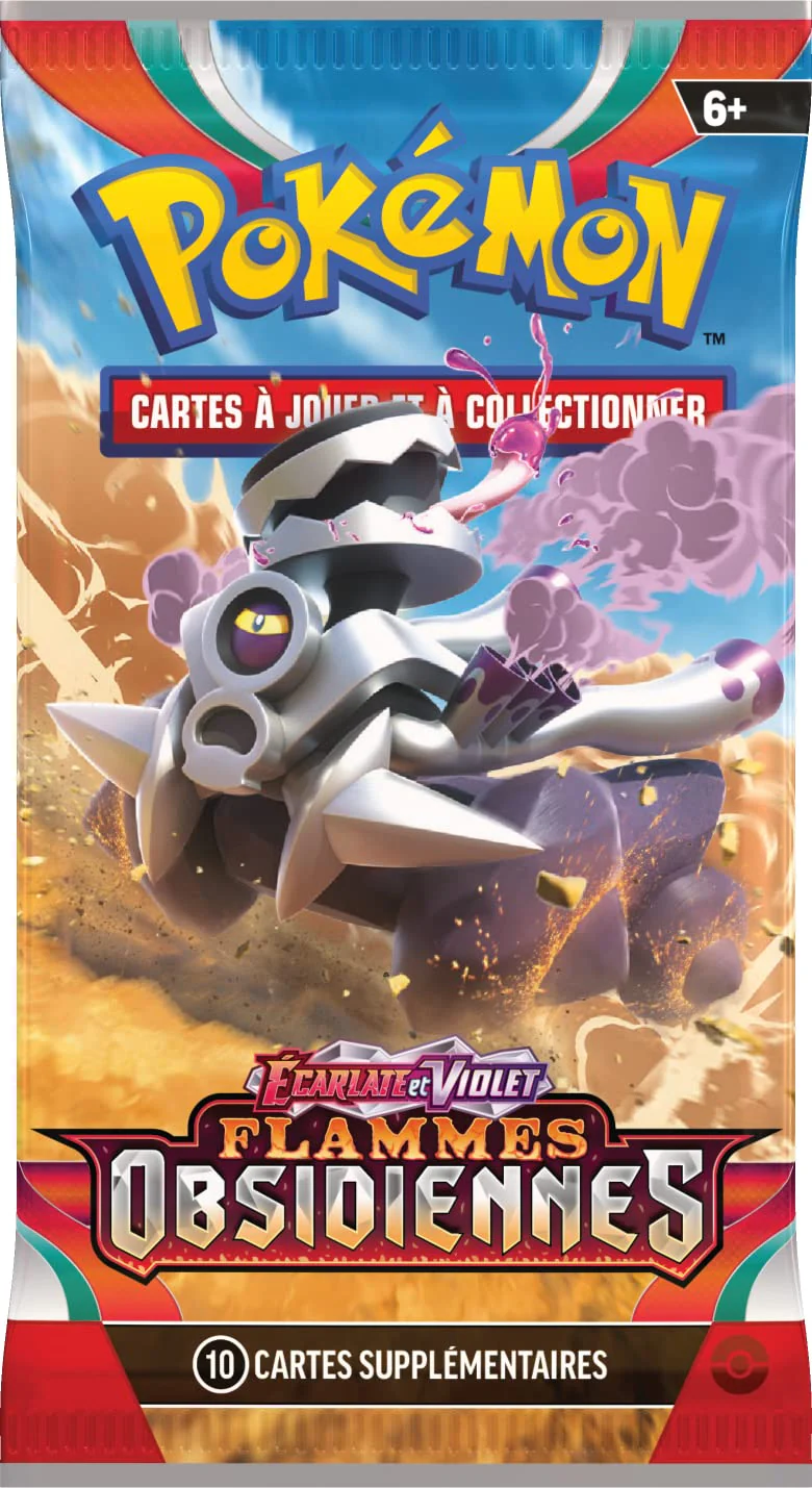 Booster en loose - EV03 Ecarlate et Violet - Flammes Obsidiennes 🇫🇷 (illustration aléatoire) - Image 3