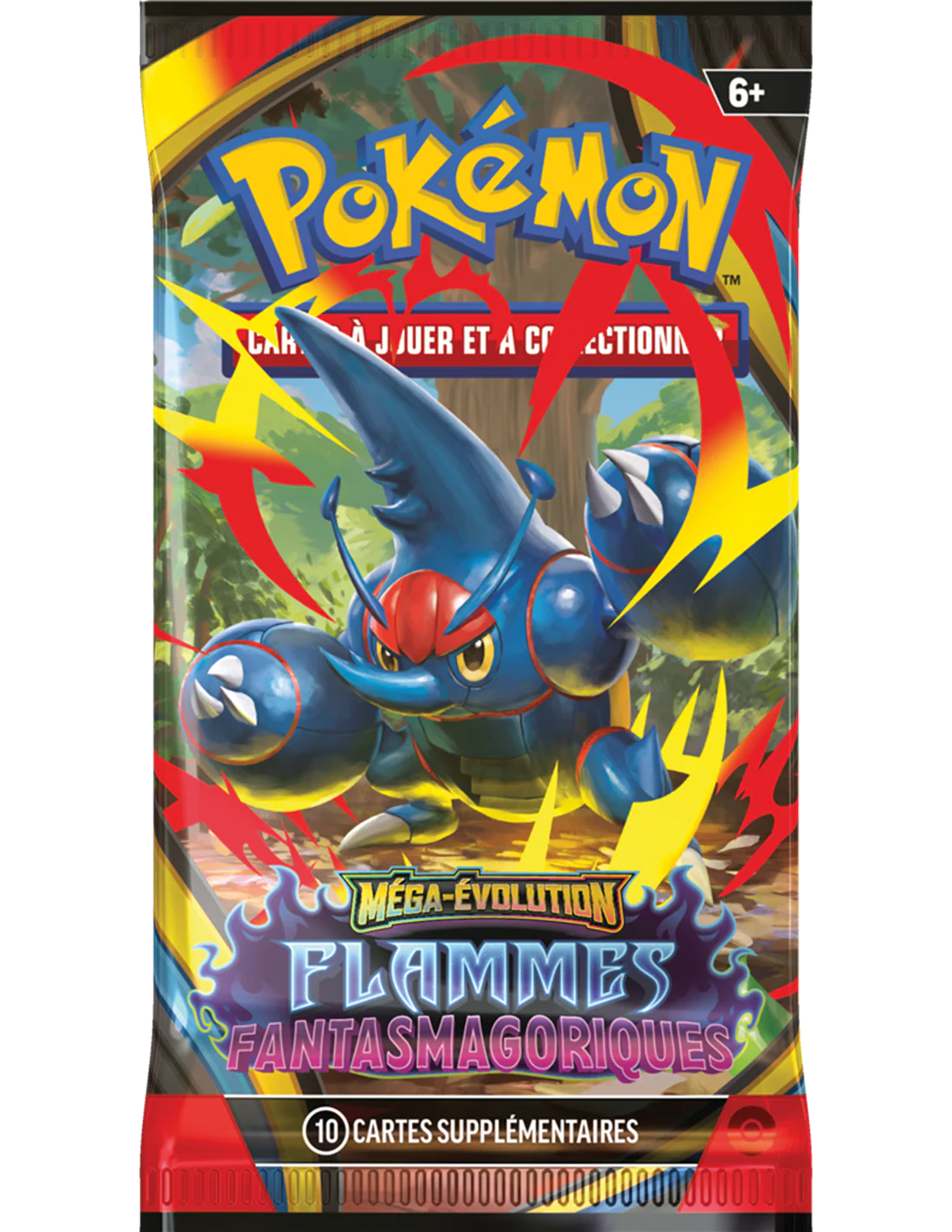 Booster en loose - Mega Evolution - Flammes Fantasmagoriques ME02 🇫🇷 (illustration aléatoire)