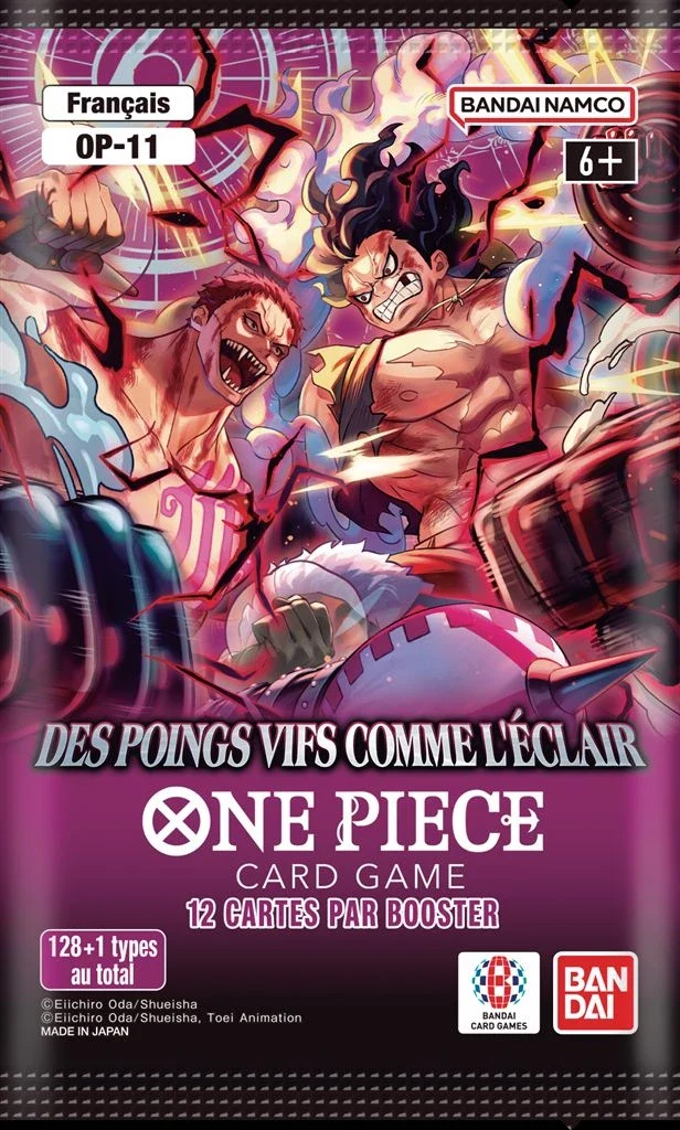Booster - ONE PIECE OP11 - Des Poings Vifs Comme L'Eclair 🇫🇷