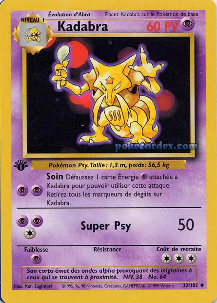 BS32 - Kadabra - Set de Base ED1
