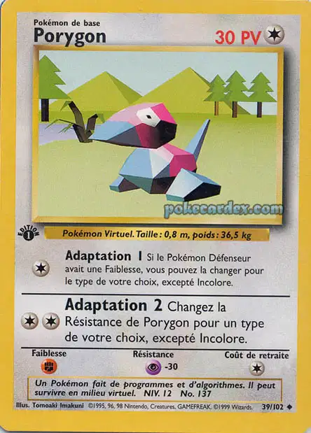 BS39 - Porygon - Set de Base