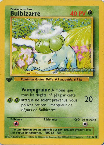 BS44 - Bulbizarre - Set de Base ED1