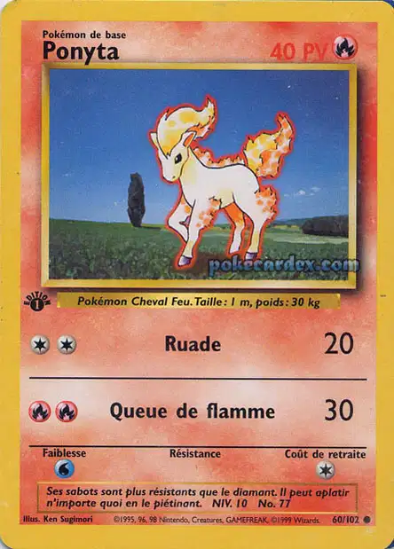 BS60 - Ponyta - Set de Base