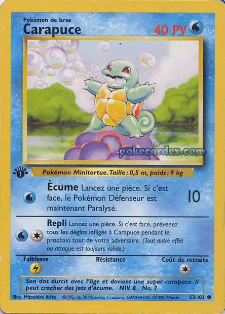 BS63 - Carapuce - Set de Base