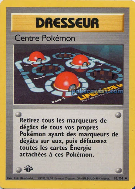 BS85 - Centre Pokemon - Set de Base ED1