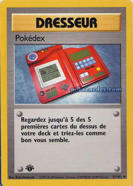 BS87 - Pokedex - Set de Base