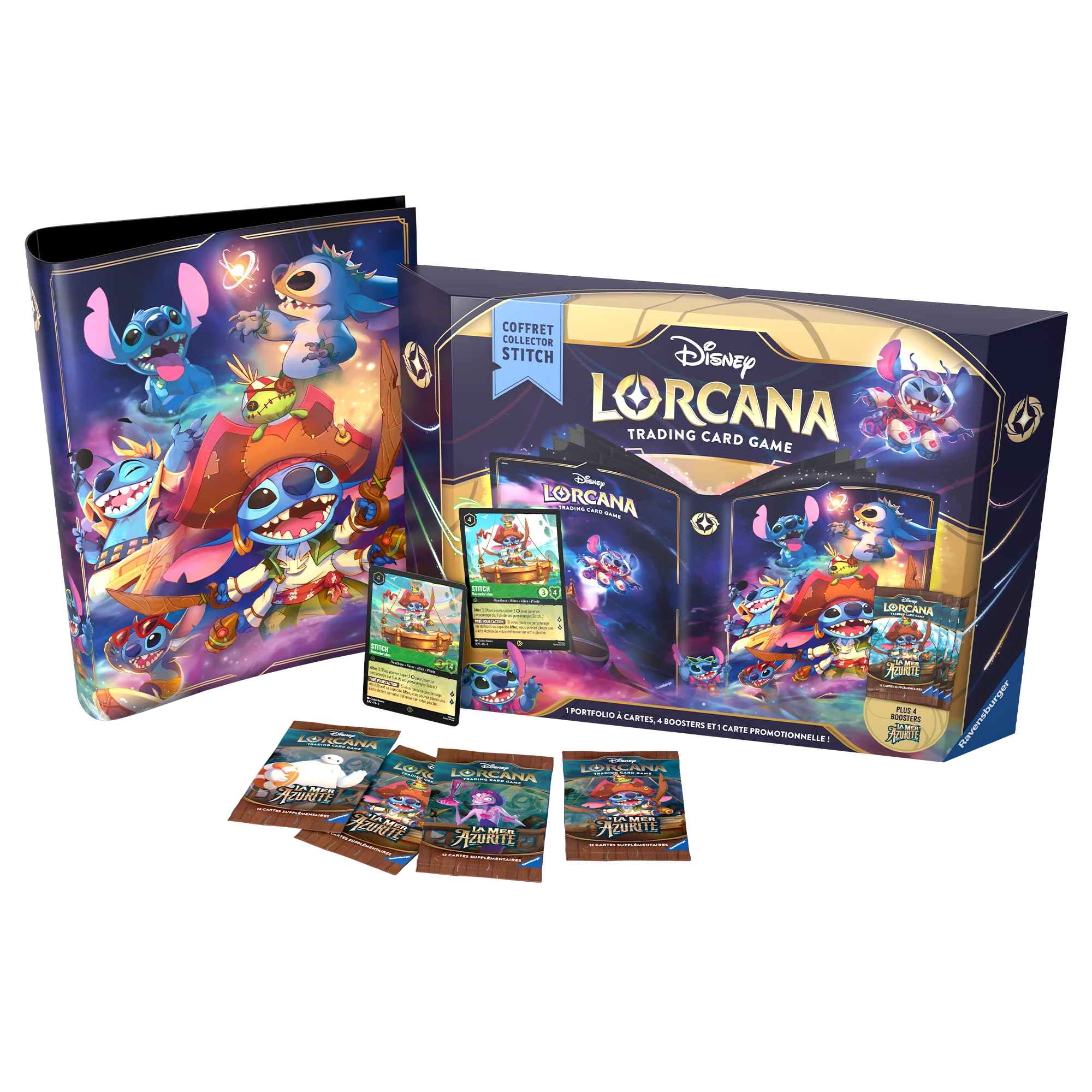 Coffret Cadeau Stitch Collector - Disney Lorcana - Chapitre 6 - La Mer Azurite 🇫🇷