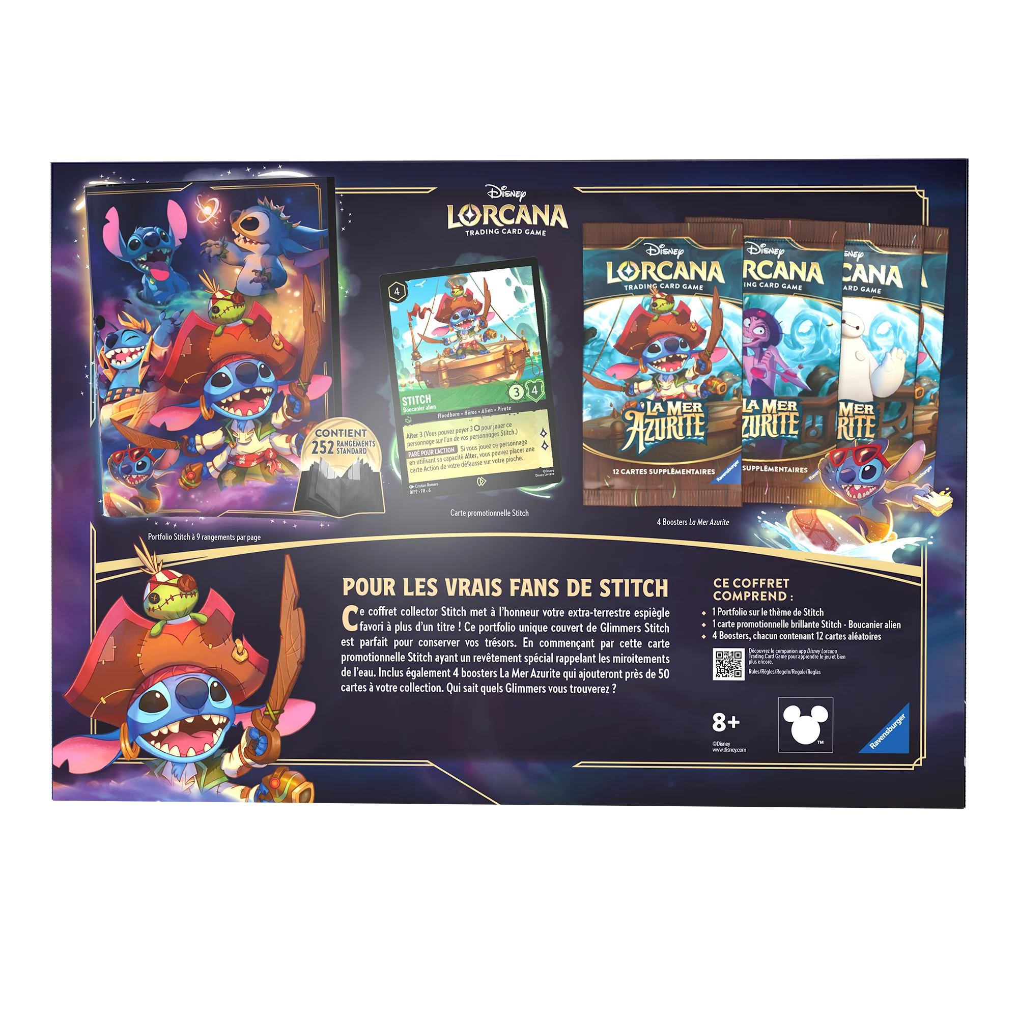 Coffret Cadeau Stitch Collector - Disney Lorcana - Chapitre 6 - La Mer Azurite 🇫🇷 - Image 3