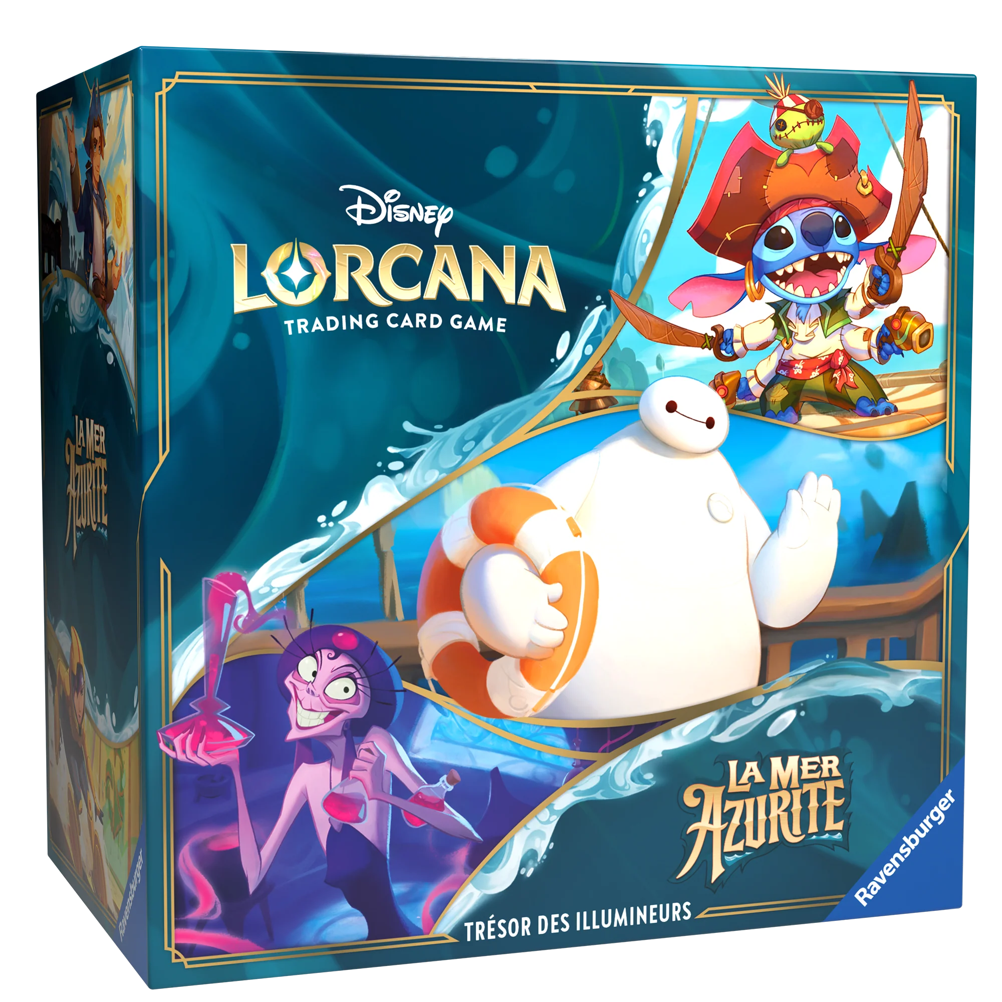 Coffret Collector - Trésors des Illumineurs - Disney Lorcana - Chapitre 6 - La Mer Azurite 🇫🇷