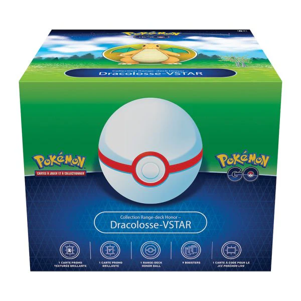 Coffret Premium Pokemon GO Dracolosse V-STAR - EB10.5 🇫🇷 - Image 2