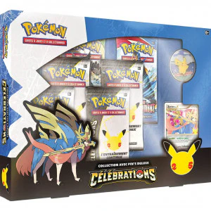 Coffret PIN'S DELUXE Zacian - Celebrations 25 ans đ«đ·