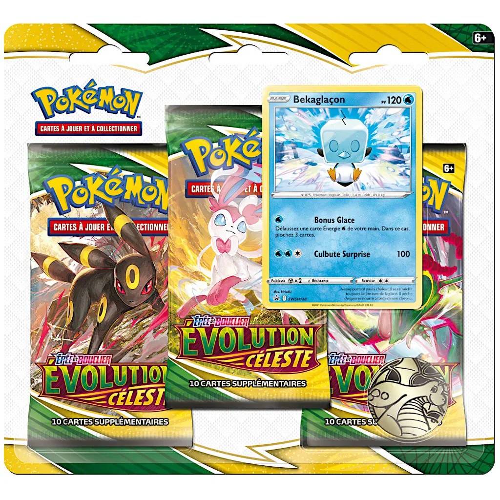 Tripack EB07 Evolution Celeste - Pokémon - Image 2