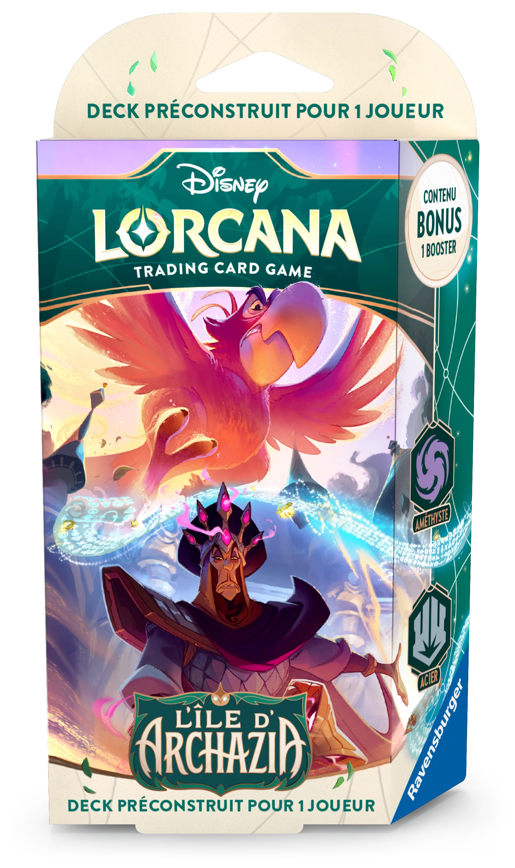 Deck de dĂ©marrage Iago & Jafar - Disney Lorcana - Chapitre 7 - L'Ăle d'Archazia đ«đ·