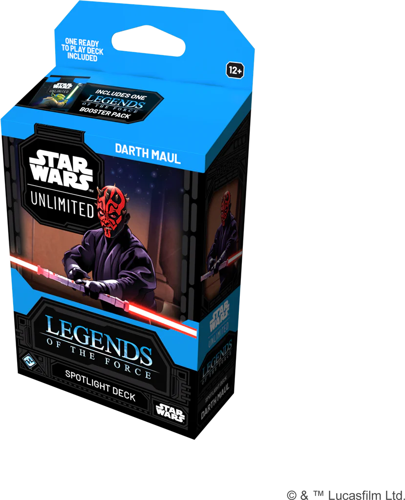 Deck de Démarrage - Star Wars Unlimited - Légendes de la Force - Darth Maul 🇫🇷