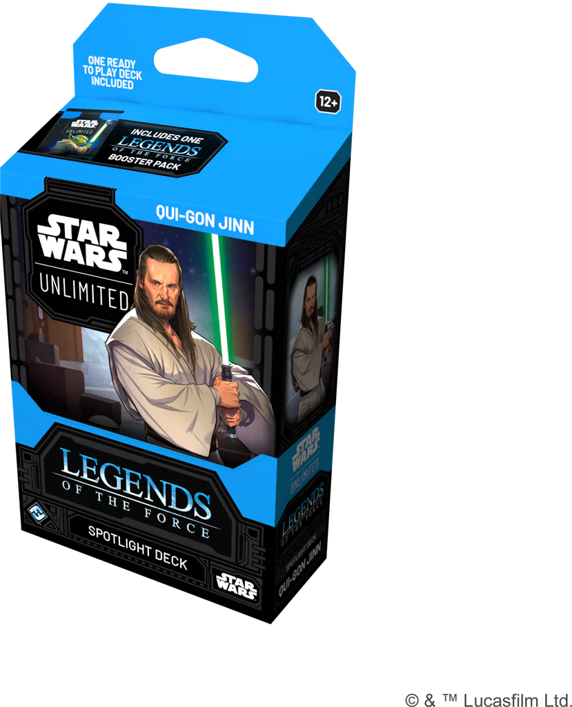 Deck de Démarrage - Star Wars Unlimited - Légendes de la Force - Qui-Gon Jinn 🇫🇷