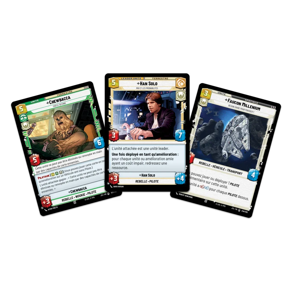 Deck de Démarrage - Star Wars Unlimited - Passage en Vitesse Lumière - Han Solo 🇫🇷 - Image 3