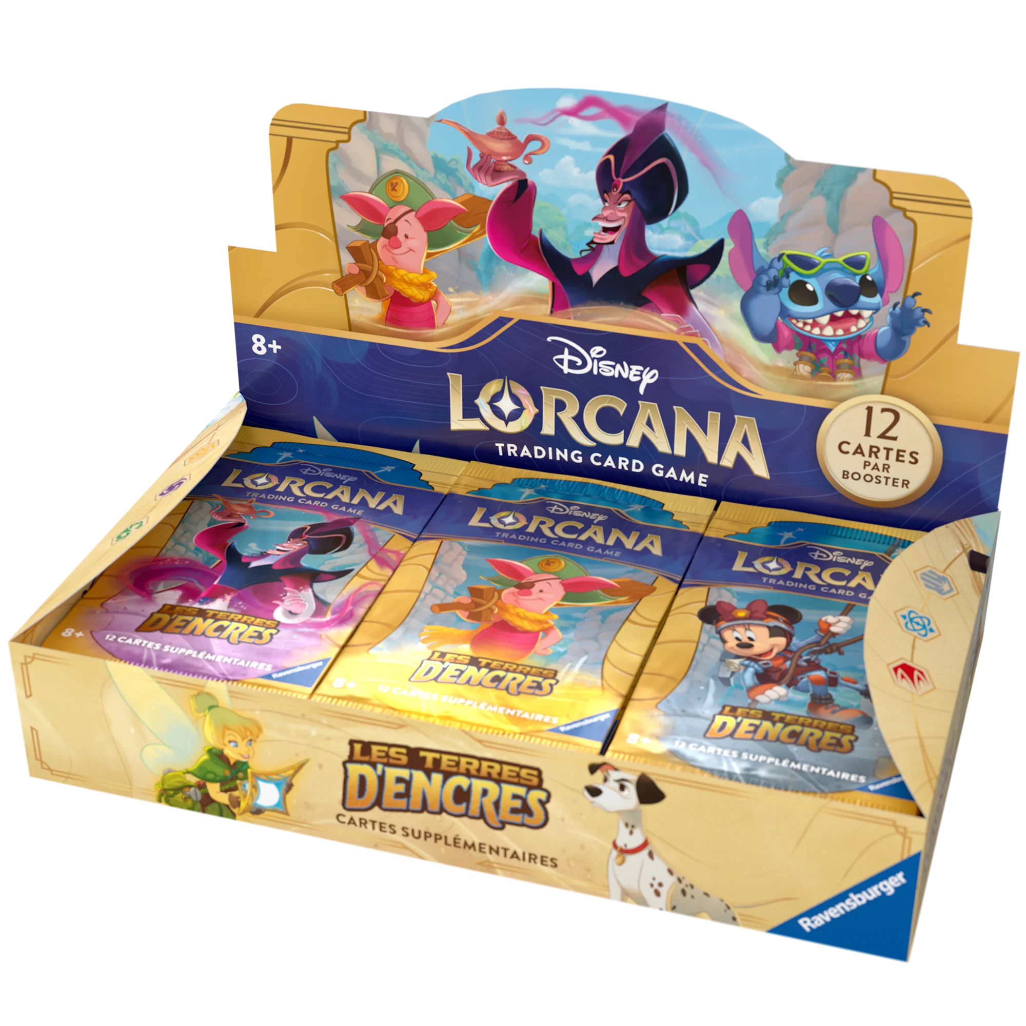 Display de 24 boosters - Disney Lorcana - Chapitre 3 - Les Terres DâEncres đ«đ·