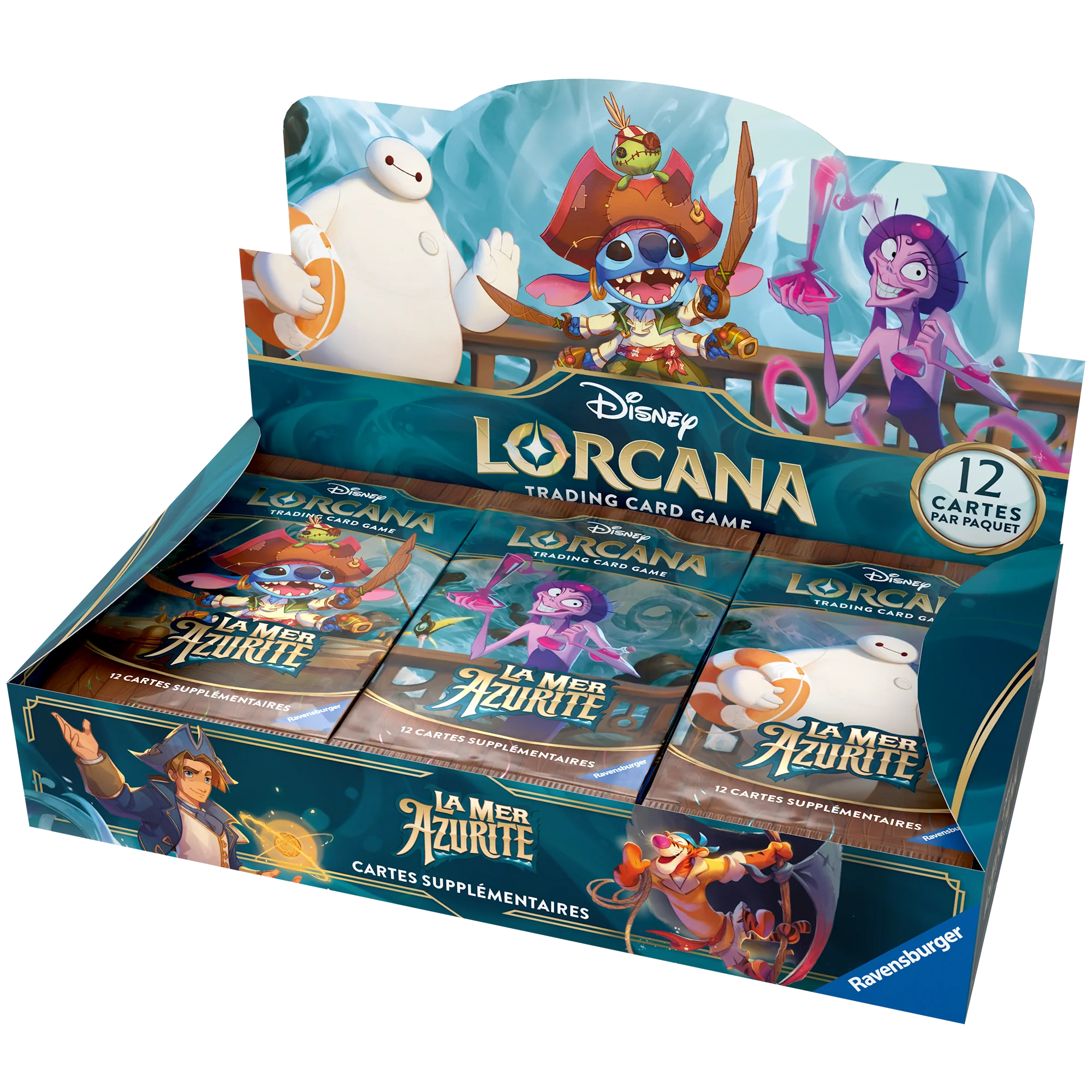 Display de 24 boosters - Disney Lorcana - Chapitre 6 - La Mer Azurite 🇫🇷