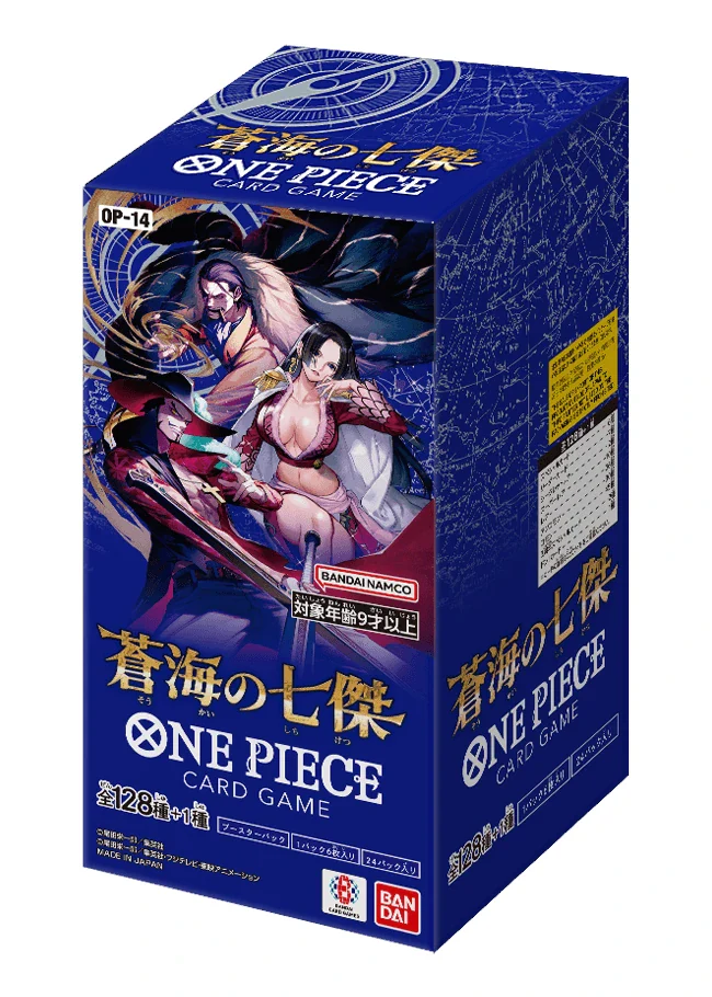 Display de 24 boosters - ONE PIECE OP14 - The Azure Sea’s Seven JPN