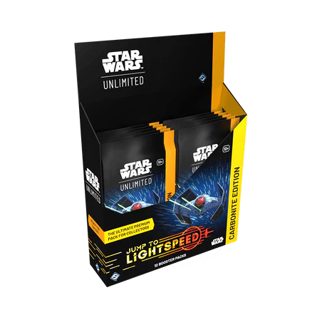 Display de 12 boosters - Star Wars Unlimited - Jump to Lightspeed - Collector Carbonite Edition EN