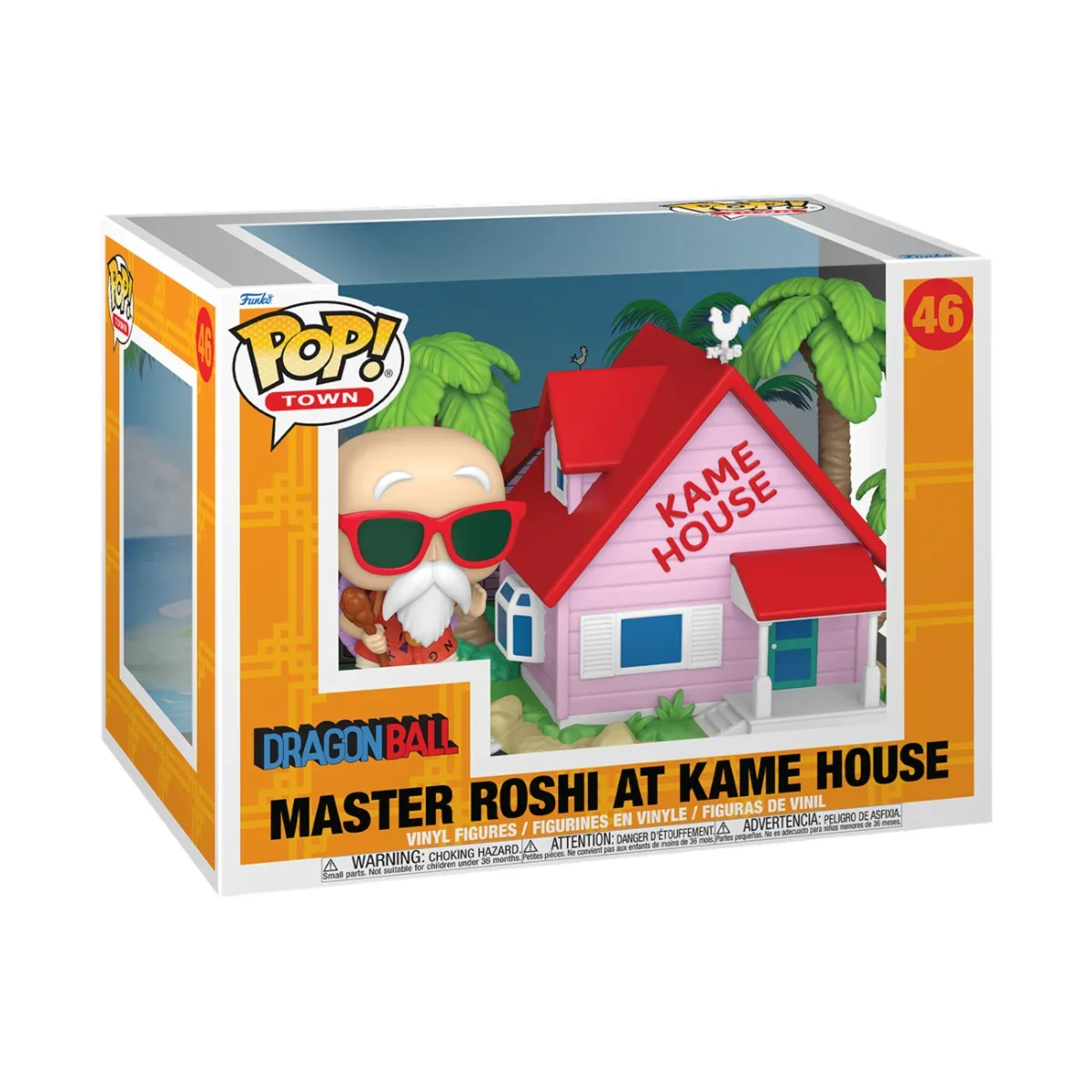 FUNKO - POP TOWN N°46 - Kame House avec Master Roshi - Image 2