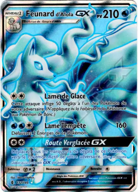 GA132 - Feunard d'Alola Gx - Gardiens Ascendants