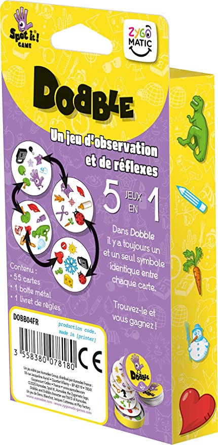 Jeu de cartes Asmodee Dobble Classique - Image 6