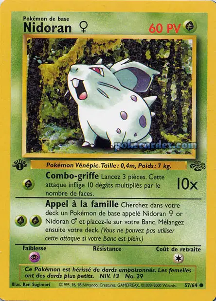 JU57 - Nidoran - Jungle