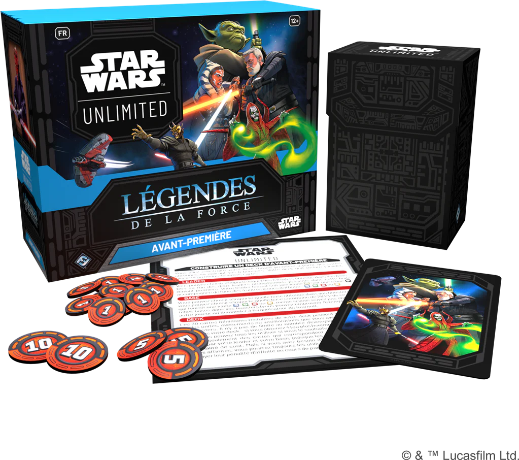Pack d'Avant Première - Star Wars Unlimited - Légendes de la Force 🇫🇷 - Image 2