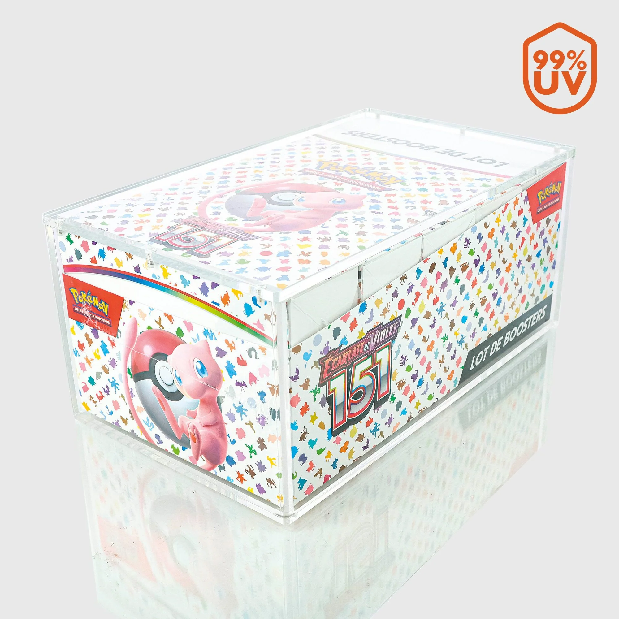 Phoenix Shield - Protection Acrylique pour Bundle Box Résistant (99%)