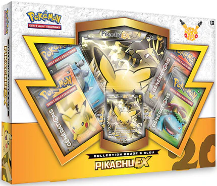 Pokémon - Coffret Collection Rouge & Bleu : Pikachu-EX 🇫🇷