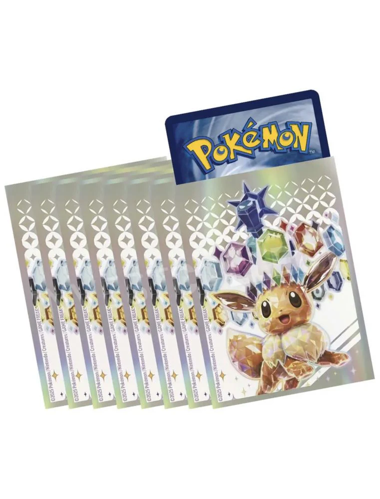 Pokémon - Protèges Cartes Standard - Sleeves Evoli Standard par 65