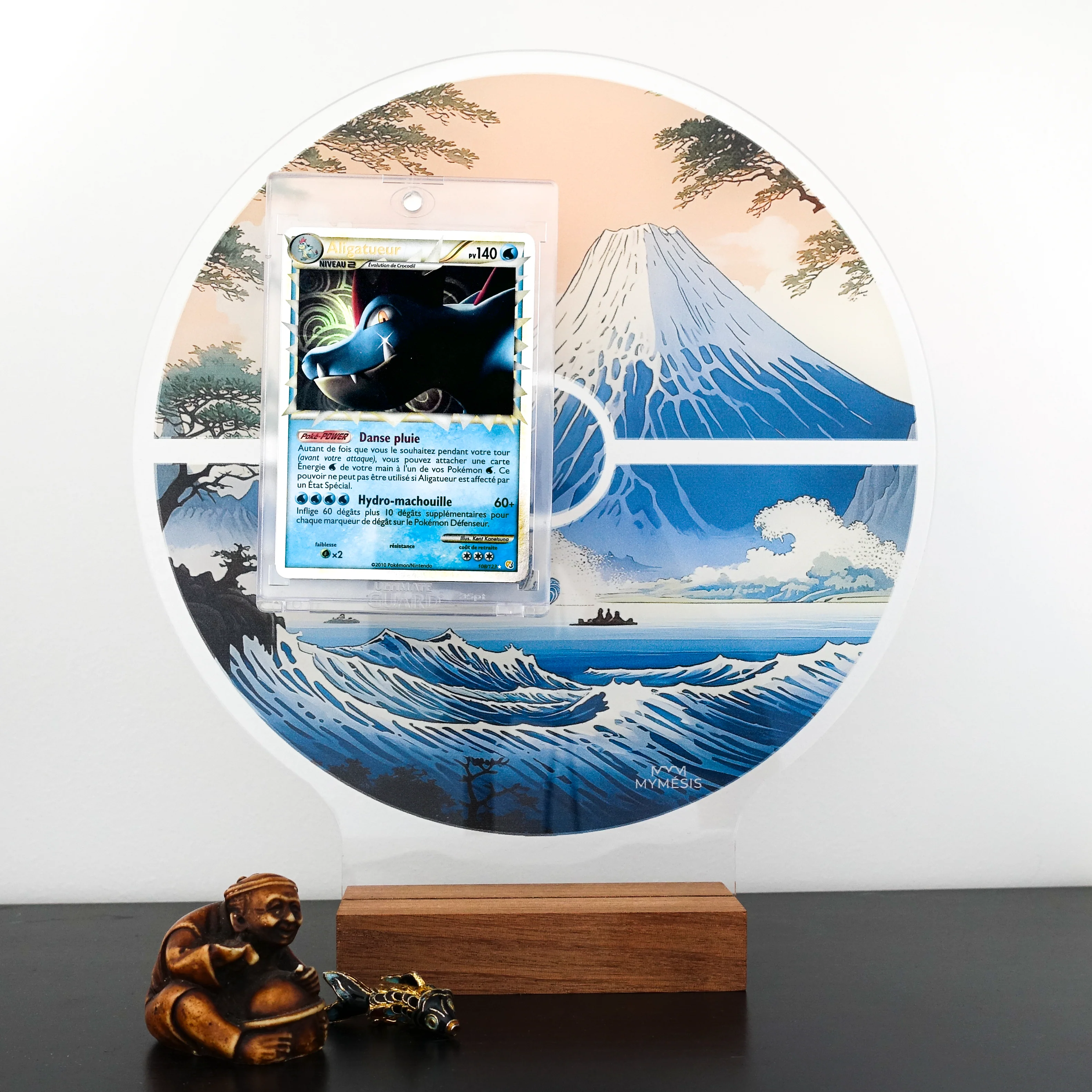 Porte carte Pokémon - Myméball : Grande montagne de Kanagawa - Image 3