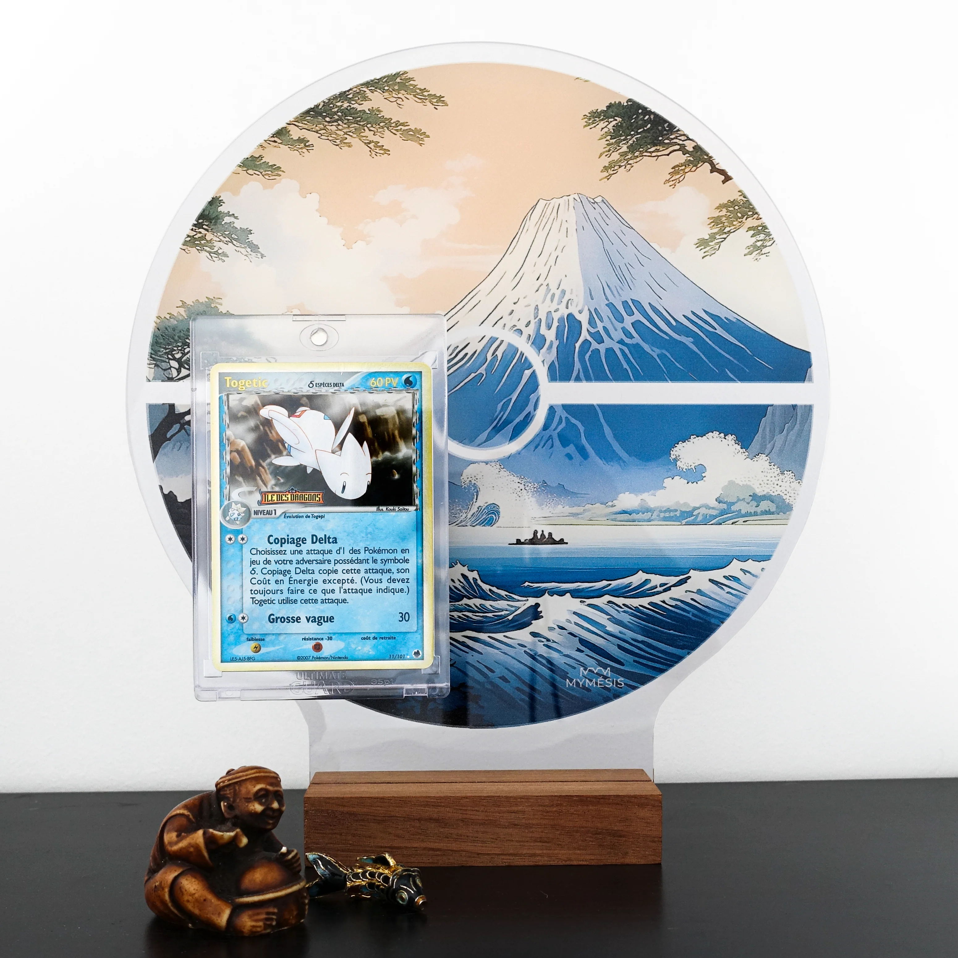 Porte carte Pokémon - Myméball : Grande montagne de Kanagawa - Image 4