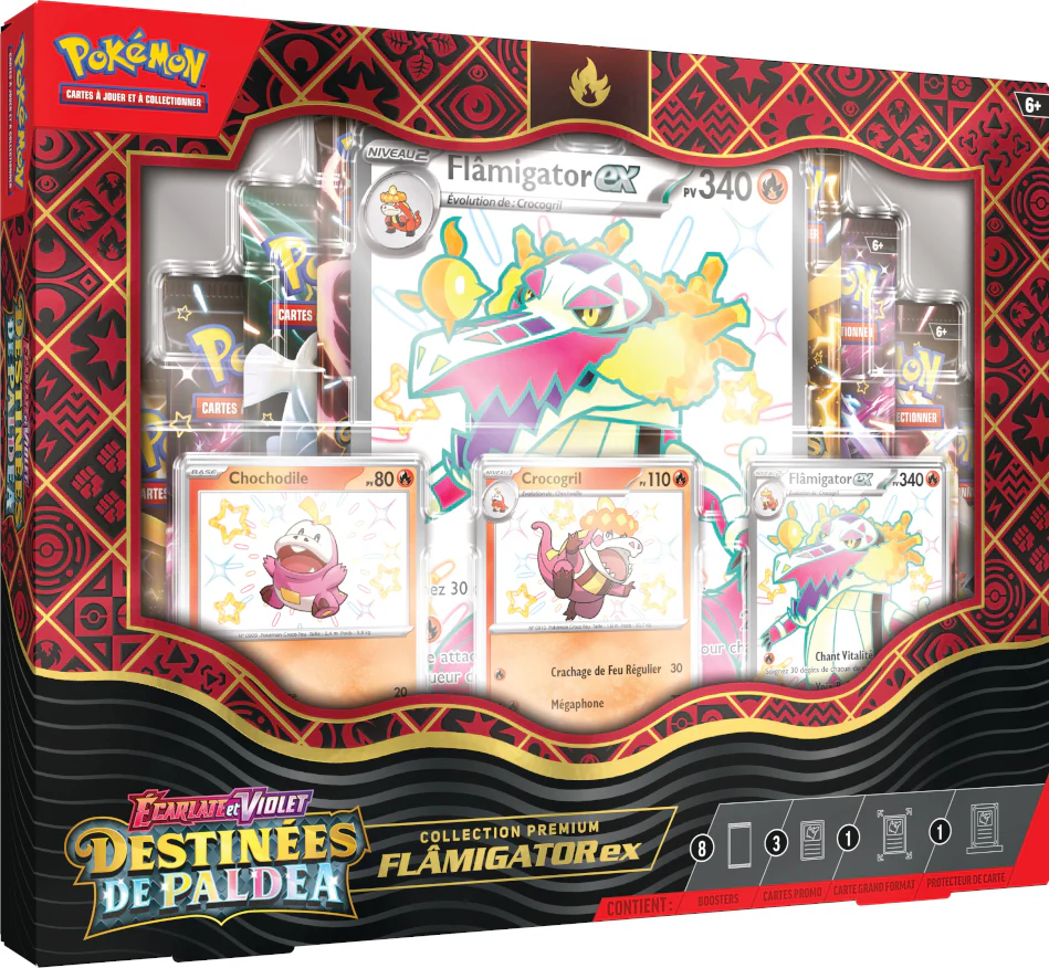 Coffret Premium - EV04.5 Ecarlate et Violet - Destinées de Paldea 🇫🇷 - Image 3