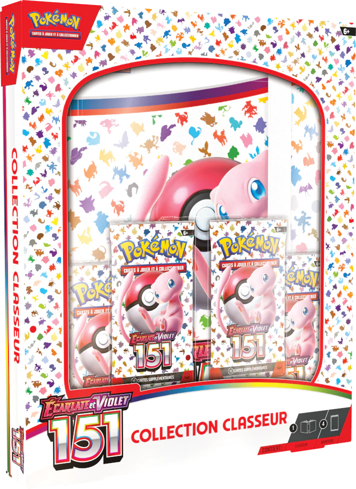 Coffret Collection Classeur EV3.5 - Écarlate et Violet : 151 🇫🇷