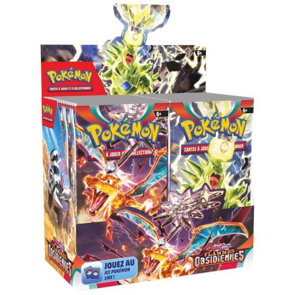 Display de 36 boosters - Flammes Obsidiennes EV03 🇫🇷